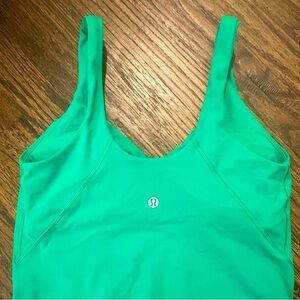 Lululemon Align Crop - Green. Size 6. Like new